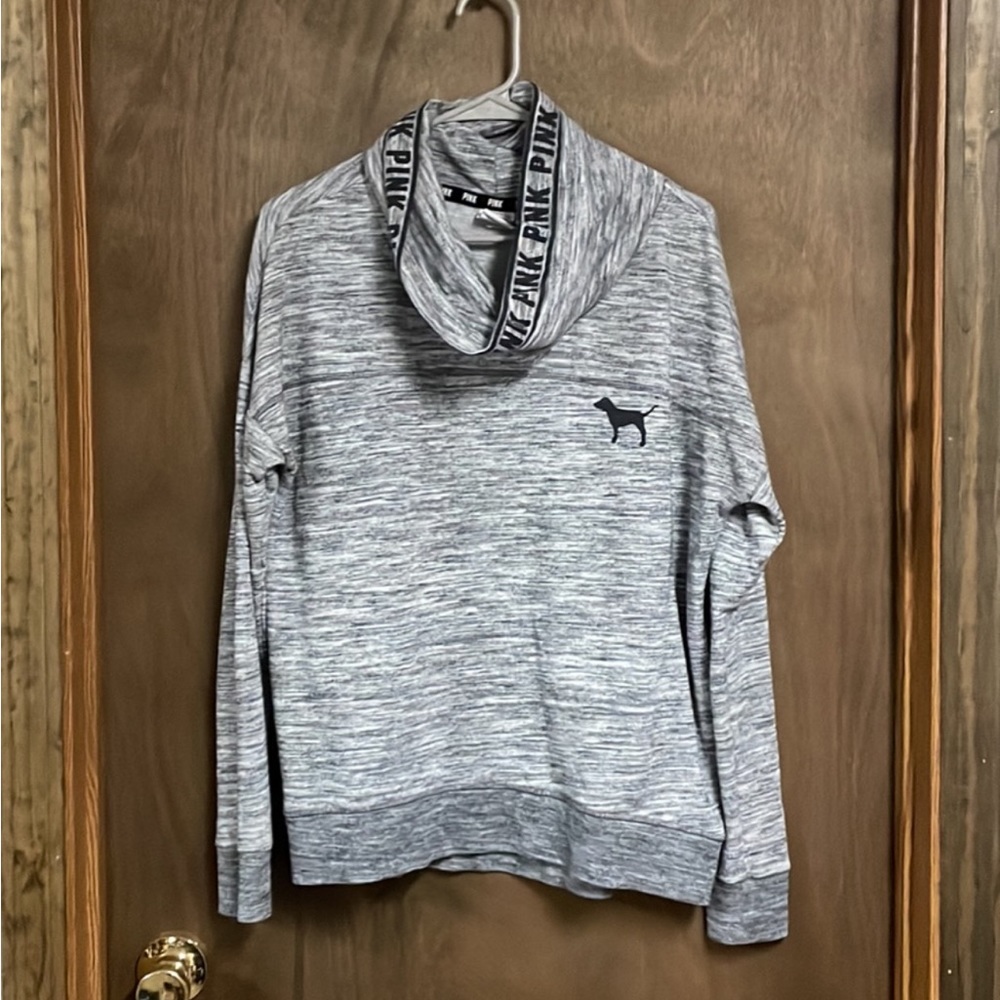 Victorias Secret Pink‎ Cowl Neck Sweatshirt Medium